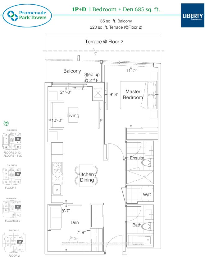 Condo Apt house for sale at 1 Promenade Circ Vaughan Ontario