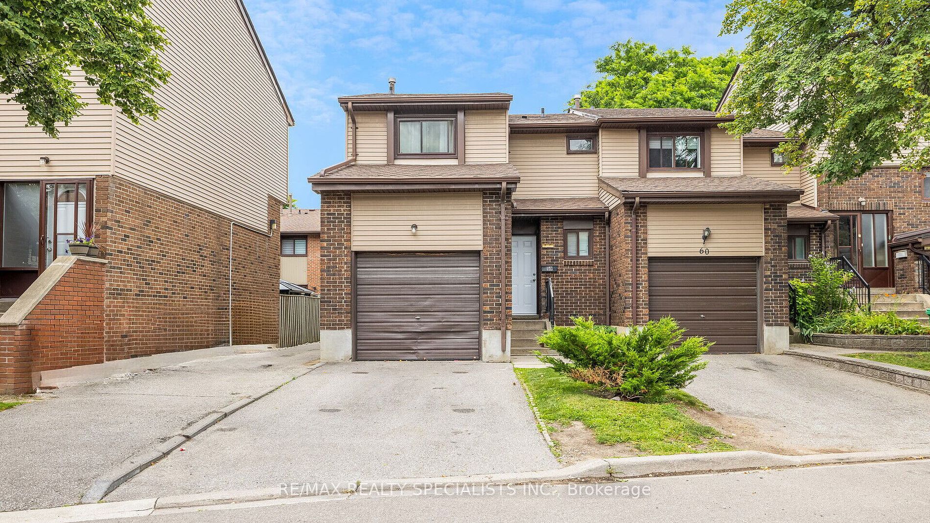 Condo Townhouse house for sale at 59 Carleton Pl Brampton Ontario