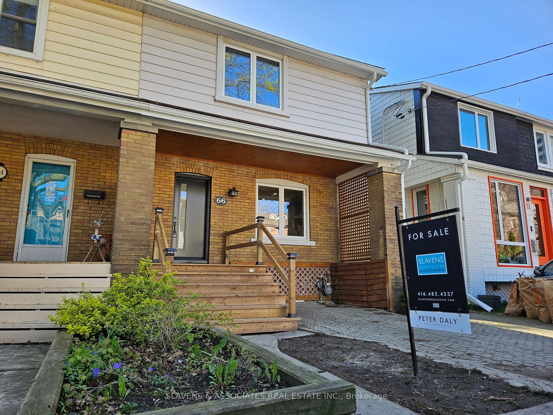 Semi-Detached house for sale at 66 Taunton Rd Toronto Ontario