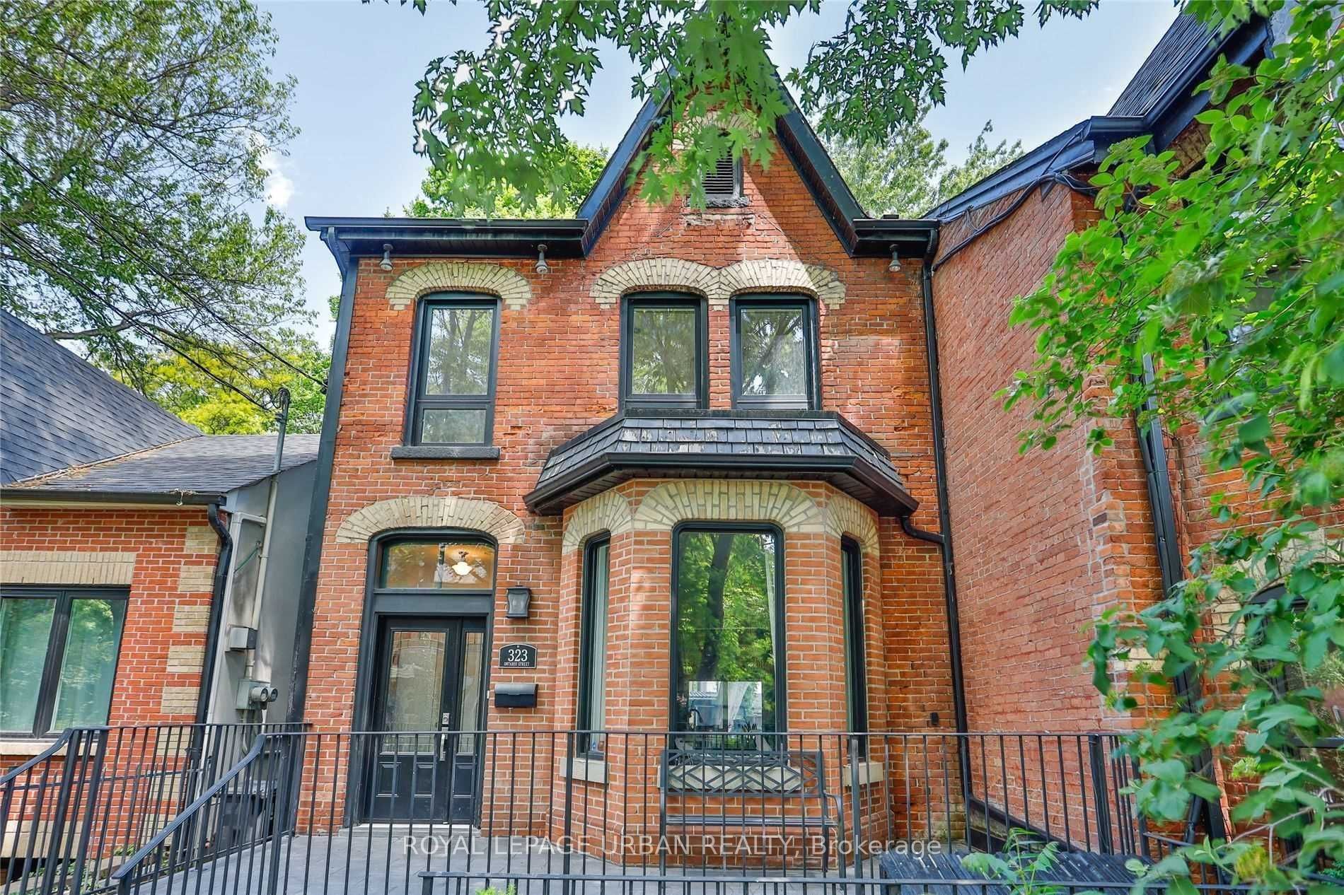 Duplex house for sale at 323 Ontario St Toronto Ontario