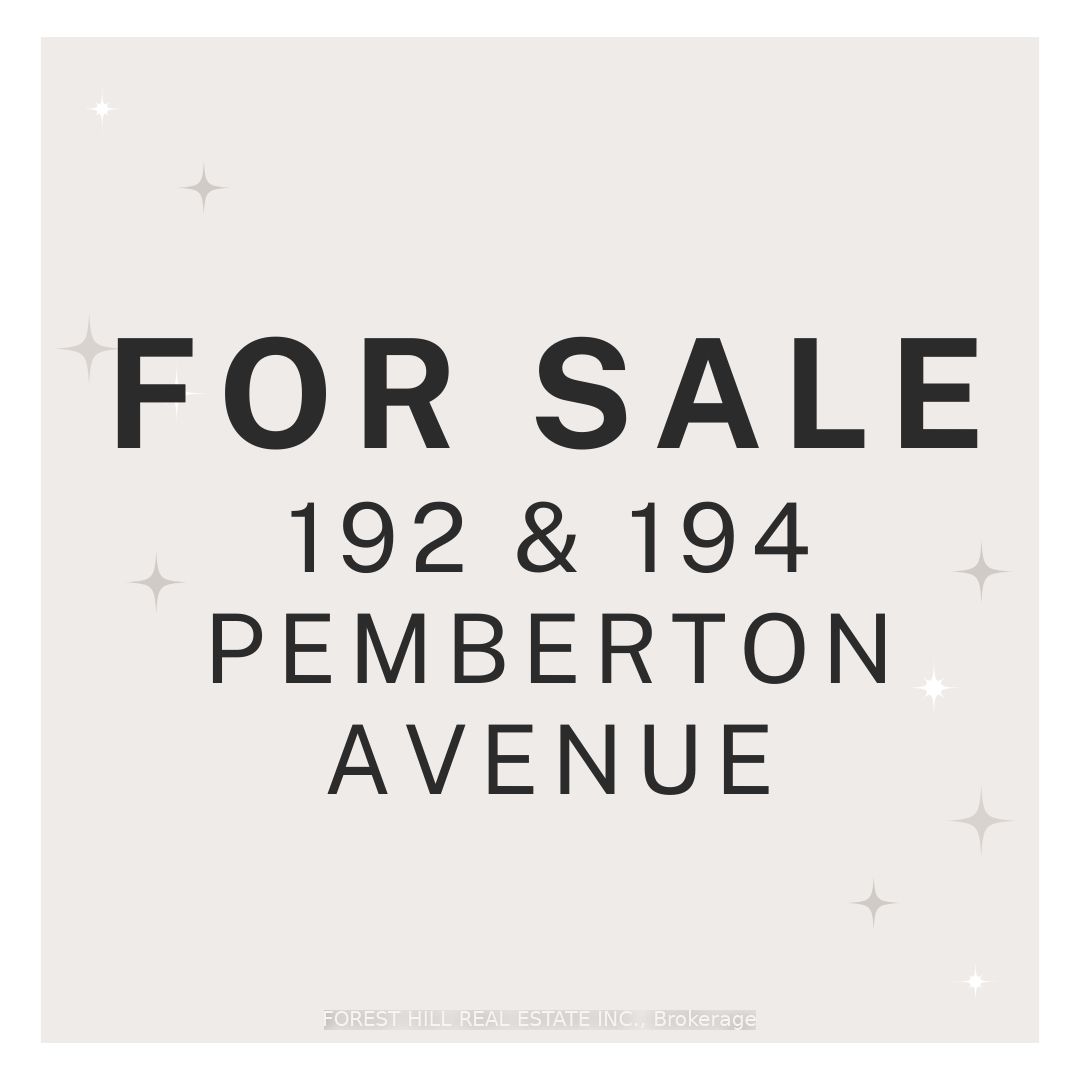 Detached house for sale at 192+194 Pemberton Ave Toronto Ontario