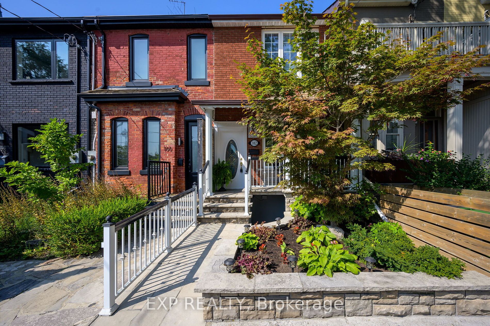 Att/Row/Twnhouse house for sale at 102 Manning Ave Toronto Ontario