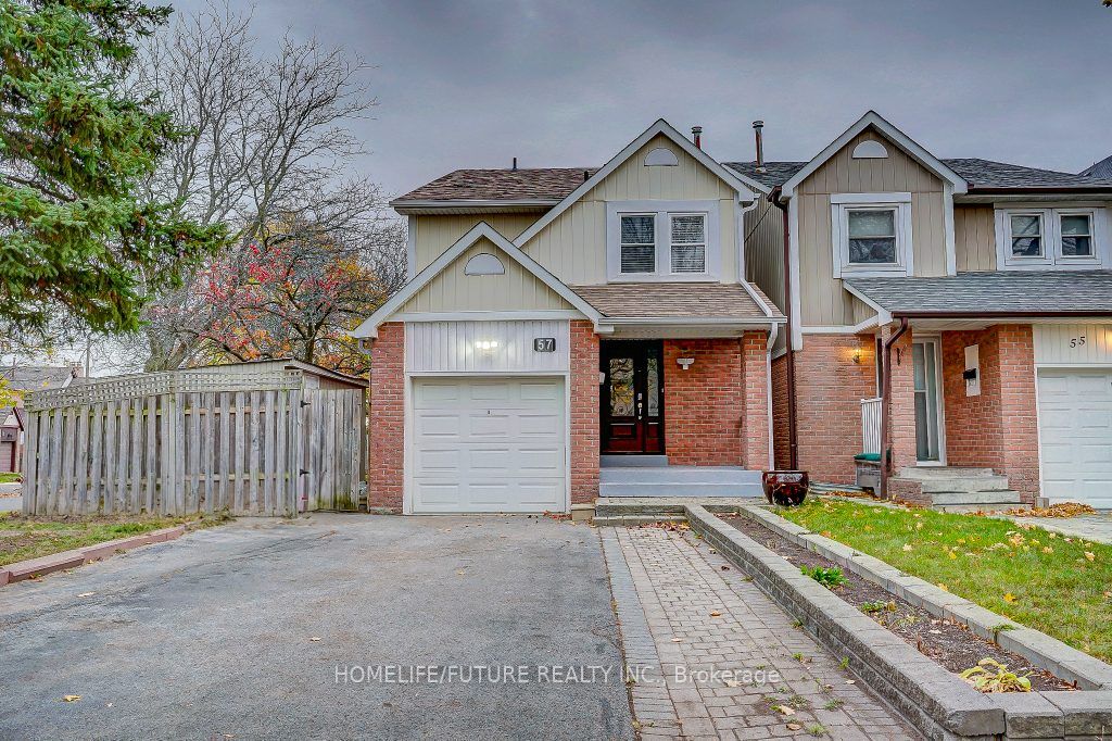 Detached house for sale at 57 Roughfield Cres Toronto Ontario