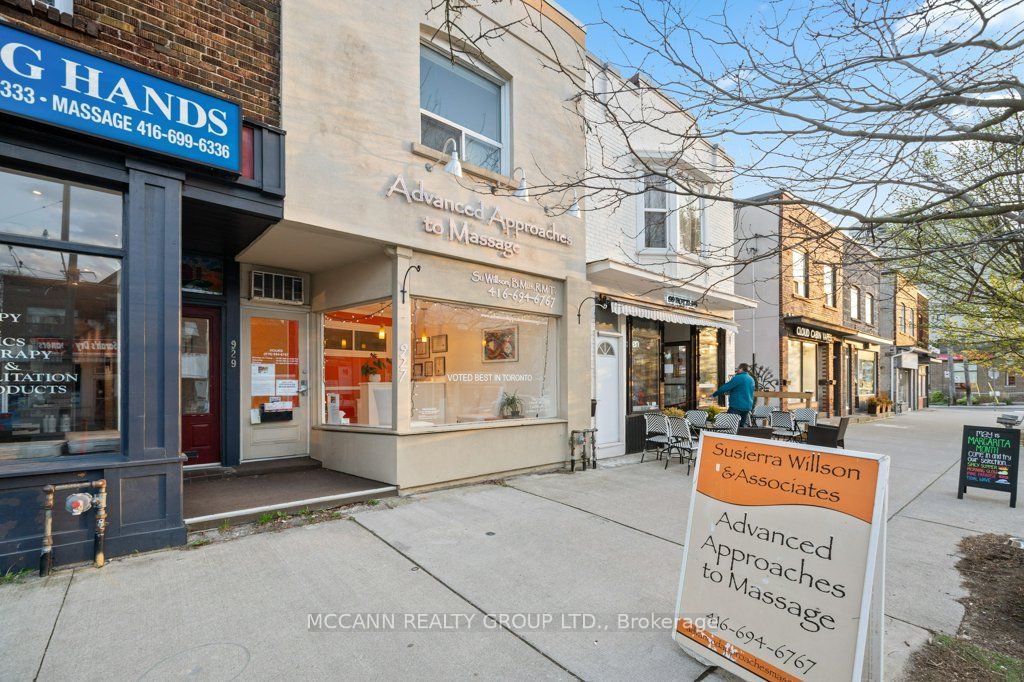 Store W/Apt/Office house for sale at 927 Kingston Rd Toronto Ontario