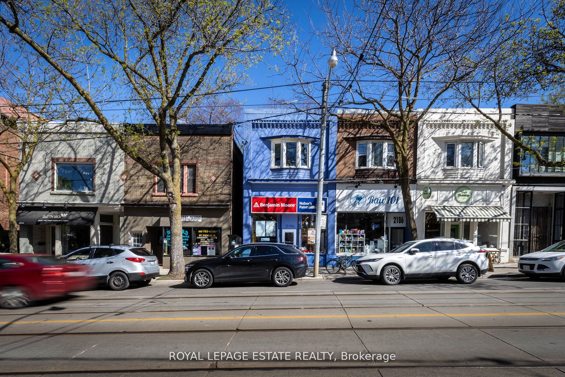 Store W/Apt/Office house for sale at 2184 Queen St E Toronto Ontario