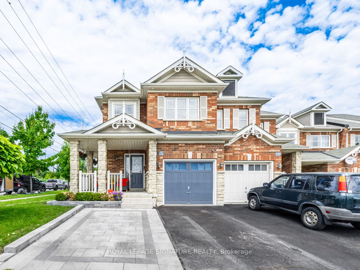 Att/Row/Twnhouse house for sale at 141 Beer Cres Ajax Ontario