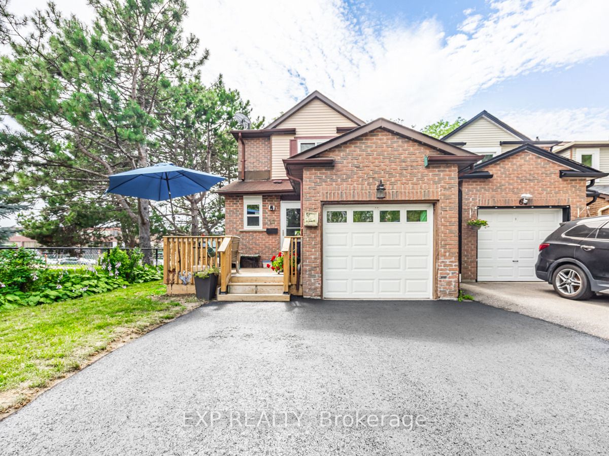 Link house for sale at 64 Greenfield Cres Whitby Ontario