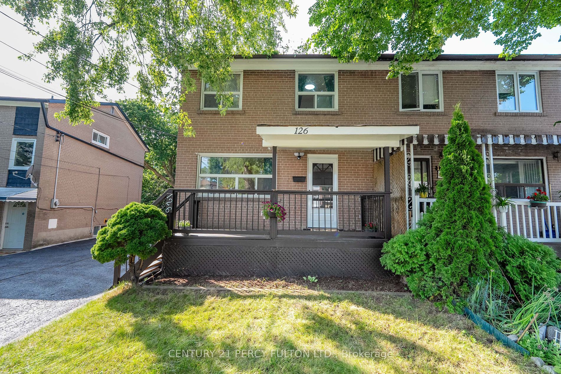 Semi-Detached house for sale at 126 Celeste Dr Toronto Ontario