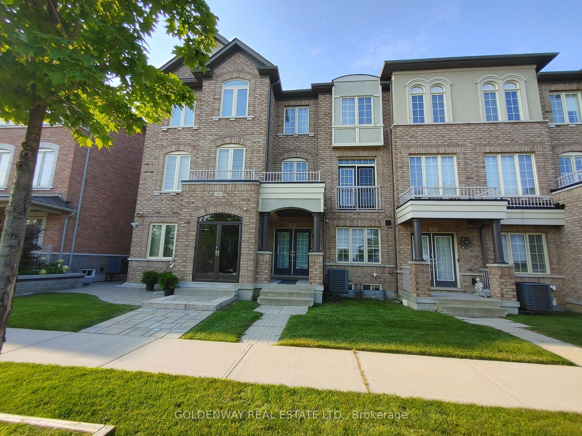 Att/Row/Twnhouse house for sale at 49 Memon Pl Markham Ontario