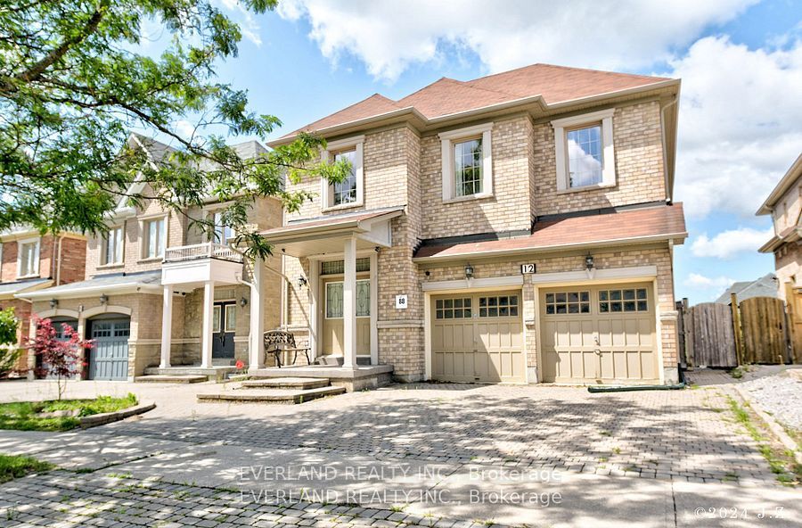 Detached house for sale at 12 Ferretti St Vaughan Ontario