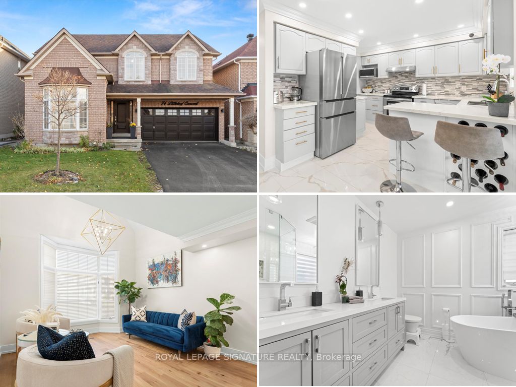 Detached house for sale at 74 Littleleaf Cres Markham Ontario