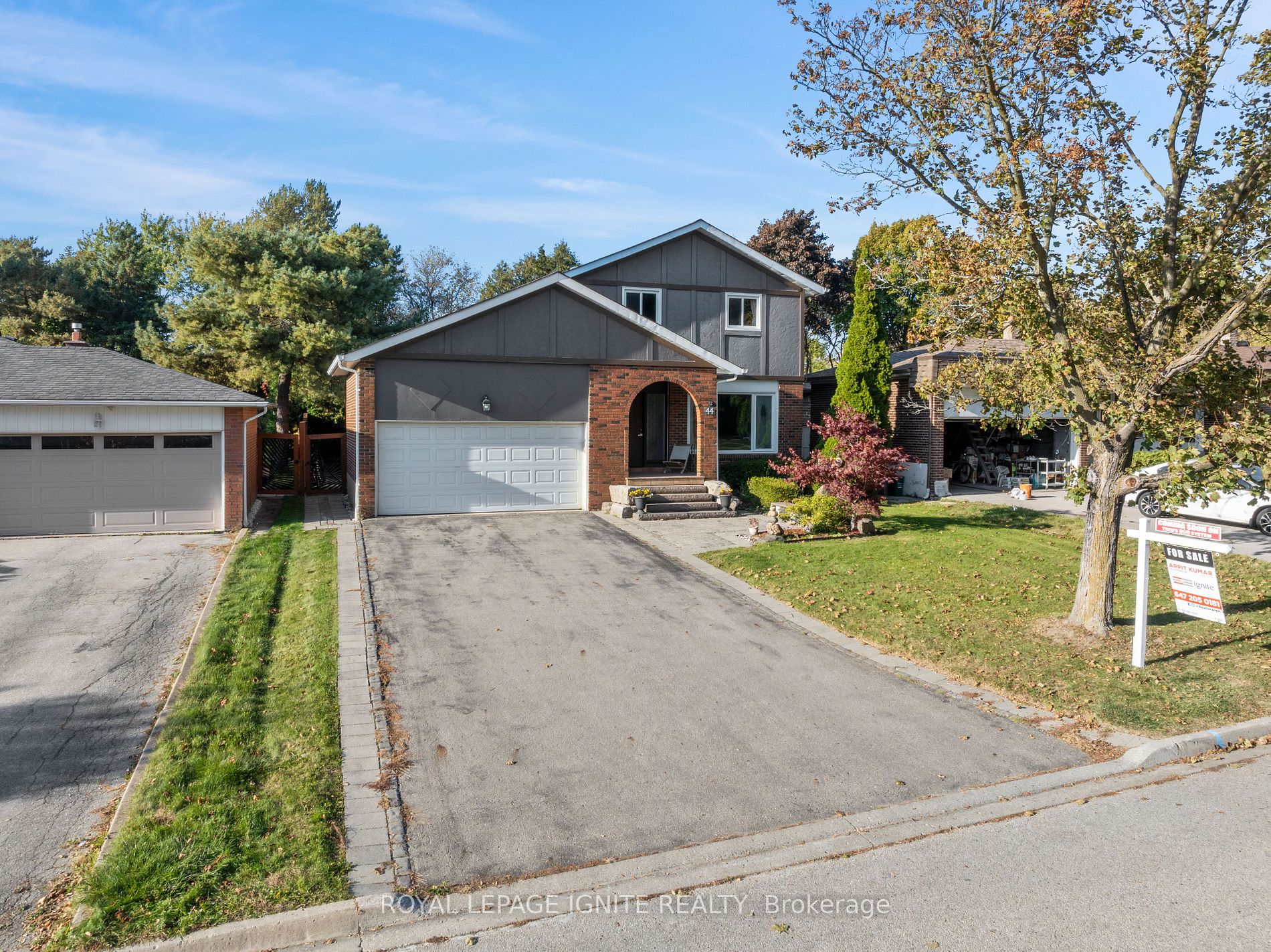 Detached house for sale at 44 Coral Harbour Cres Markham Ontario