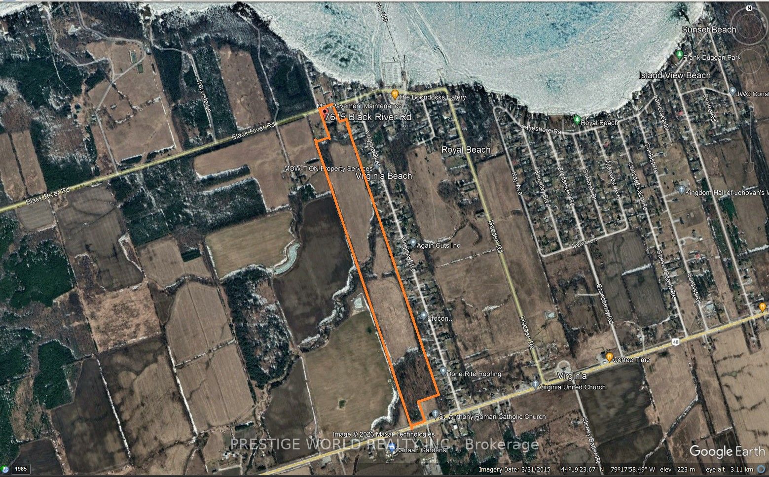 Vacant Land house for sale at 7645 Black River Rd Georgina Ontario