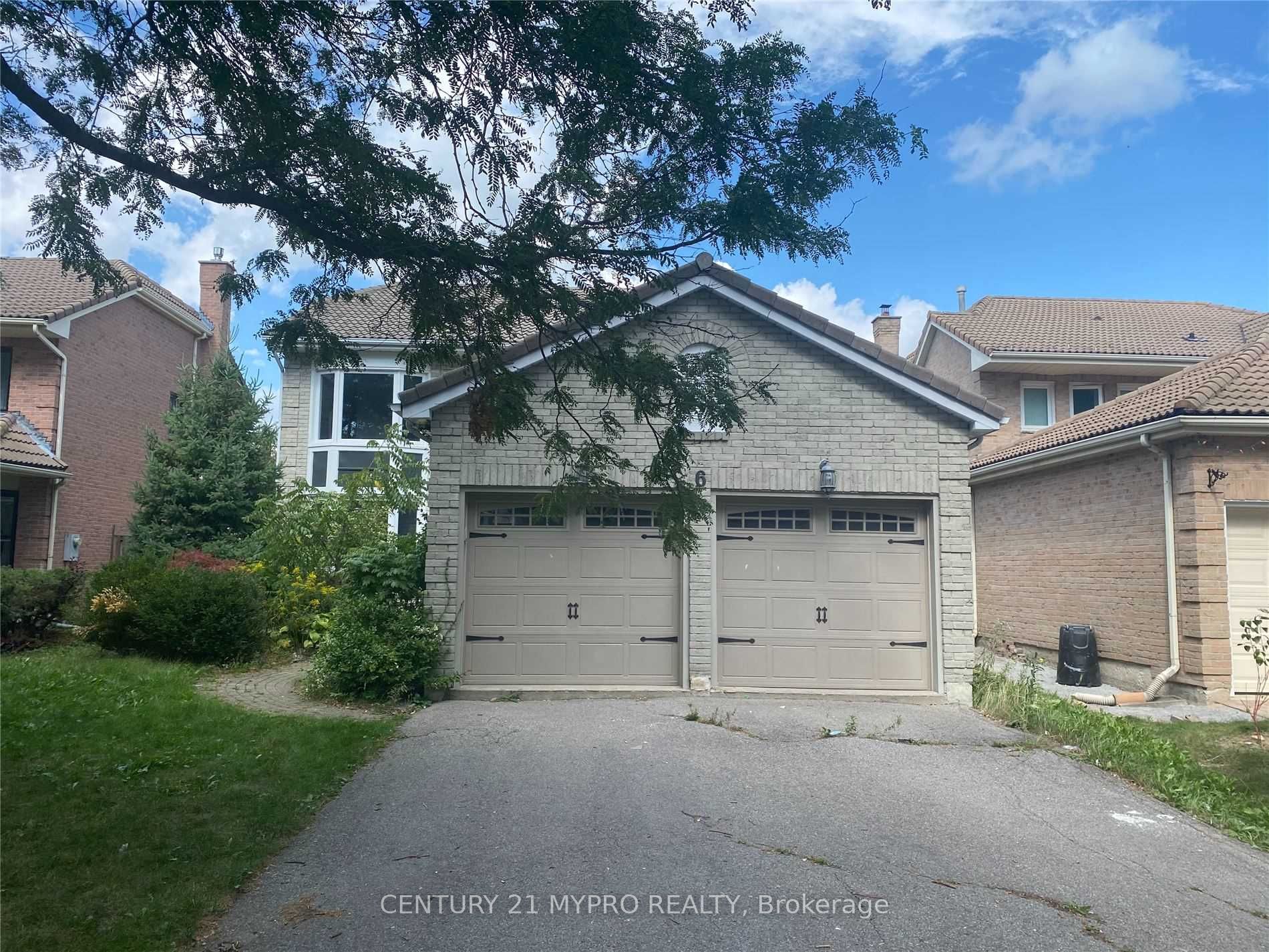 Detached house for sale at 6 Barlow Rd Markham Ontario