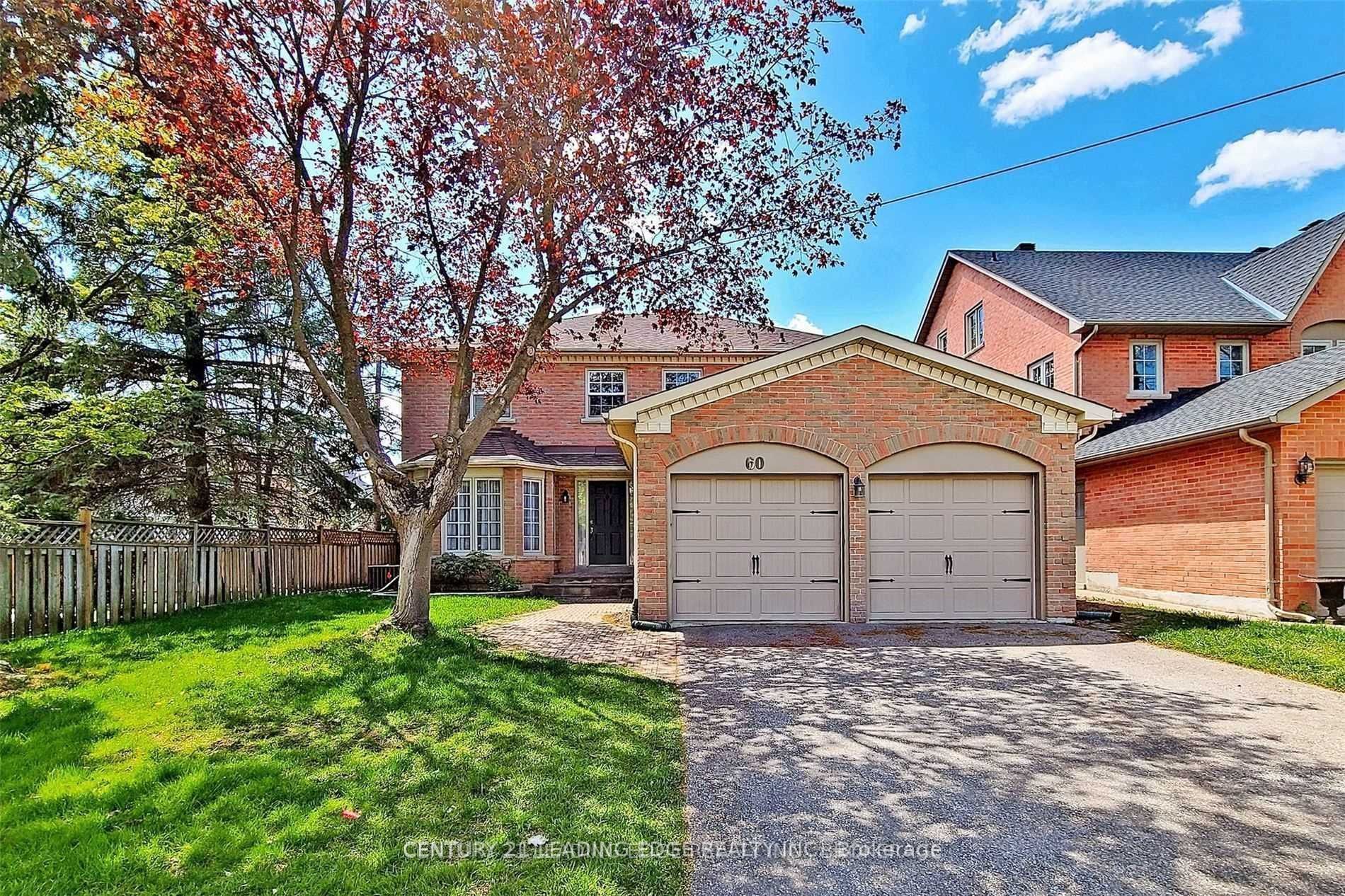 Detached house for sale at 60 Hedgewood Dr Markham Ontario
