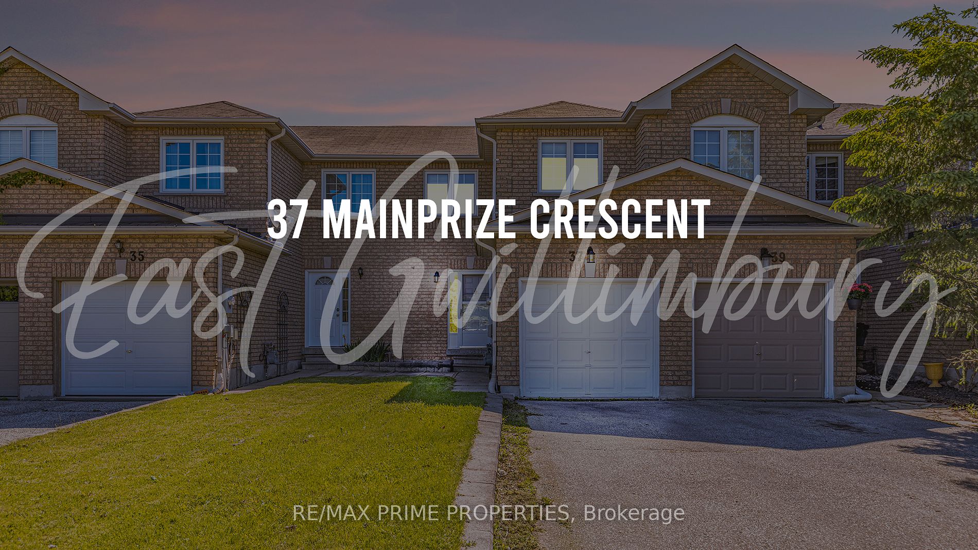 Att/Row/Twnhouse house for sale at 37 Mainprize Cres East Gwillimbury Ontario