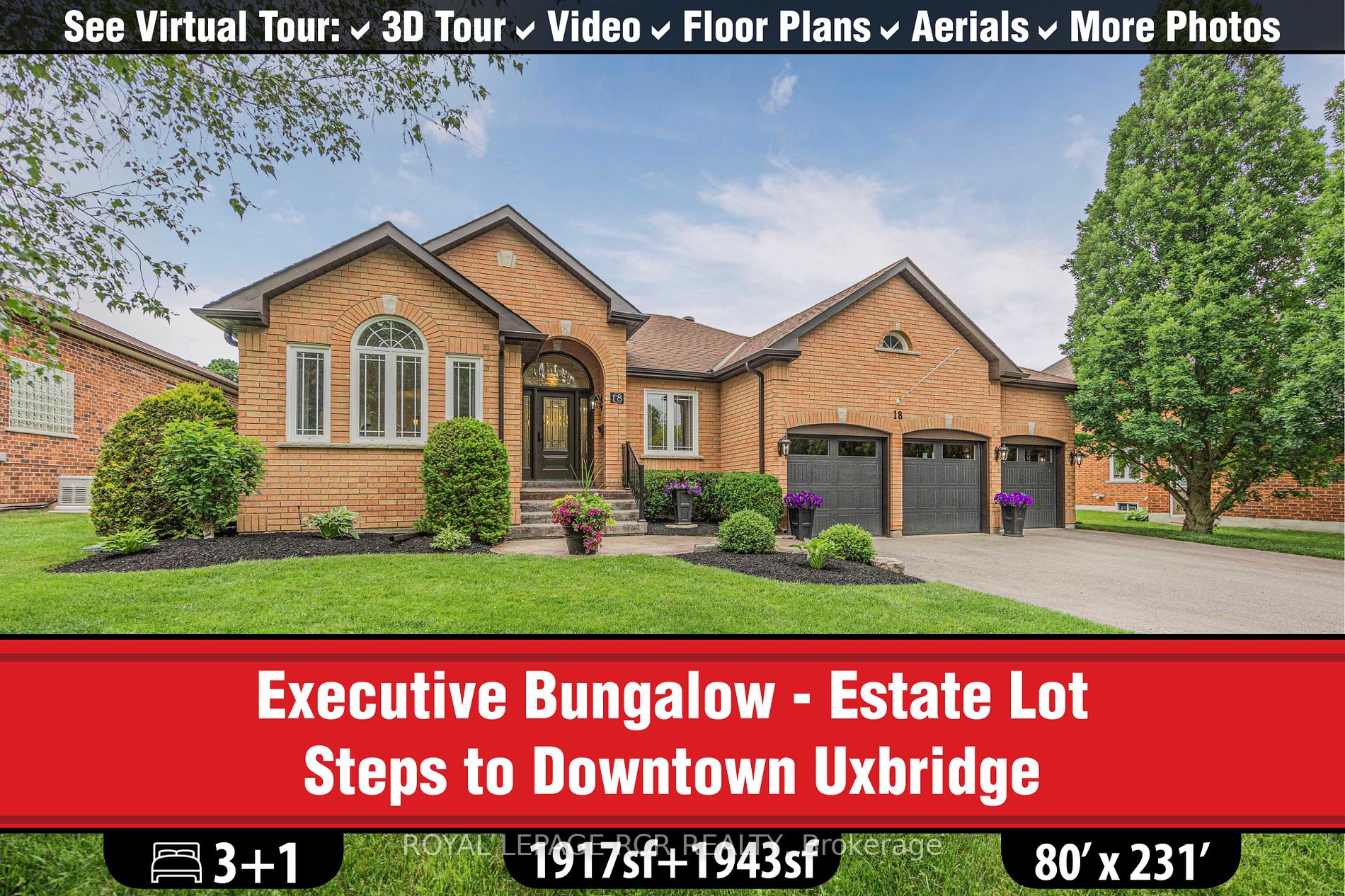 Detached house for sale at 18 Campbell Dr Uxbridge Ontario