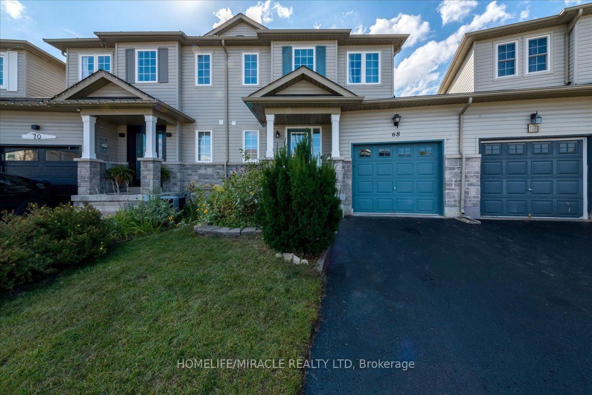 Att/Row/Twnhouse house for sale at 68 Admiral Cres Essa Ontario