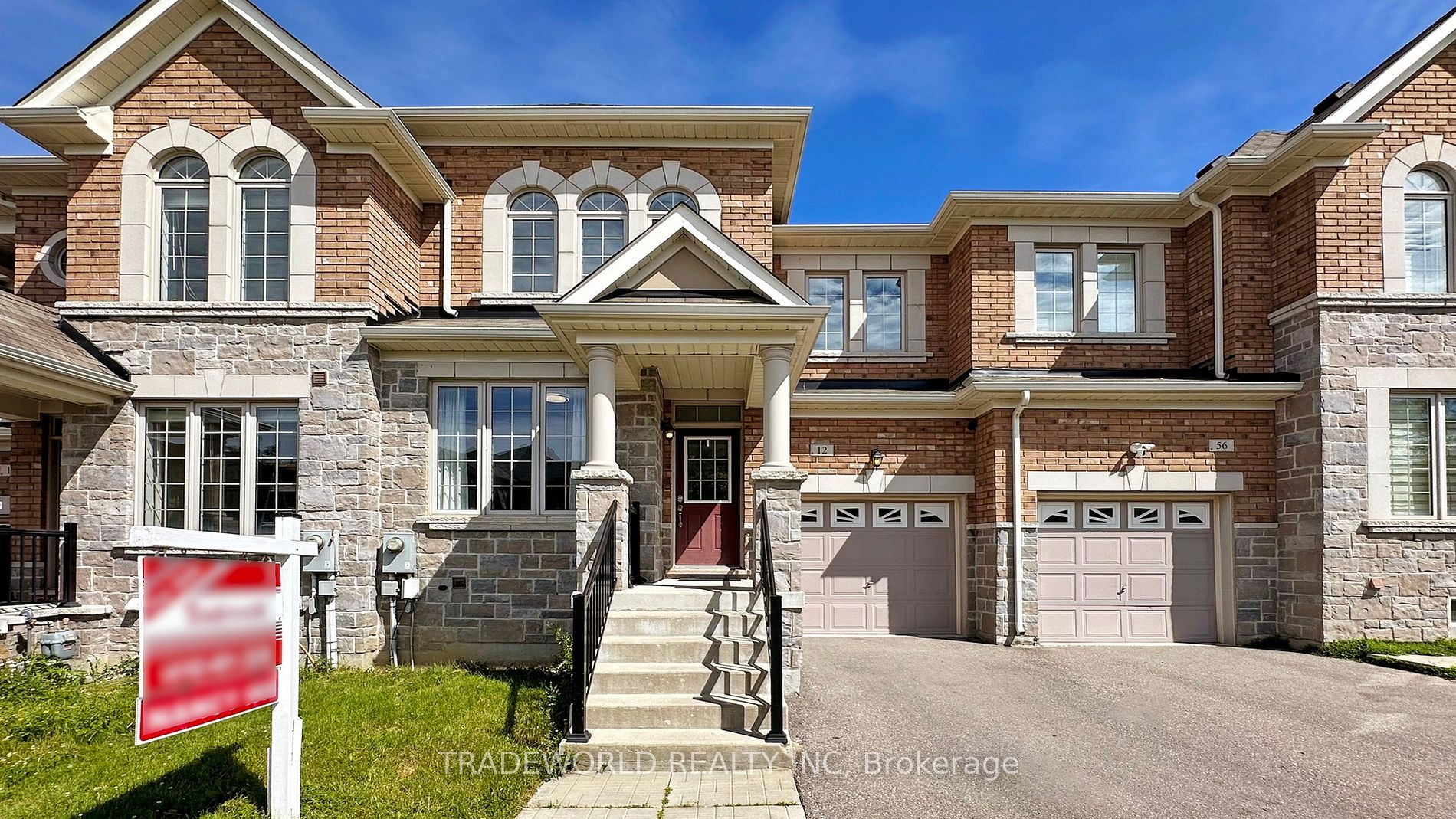 Att/Row/Twnhouse house for sale at 12 Alatera Ave Markham Ontario