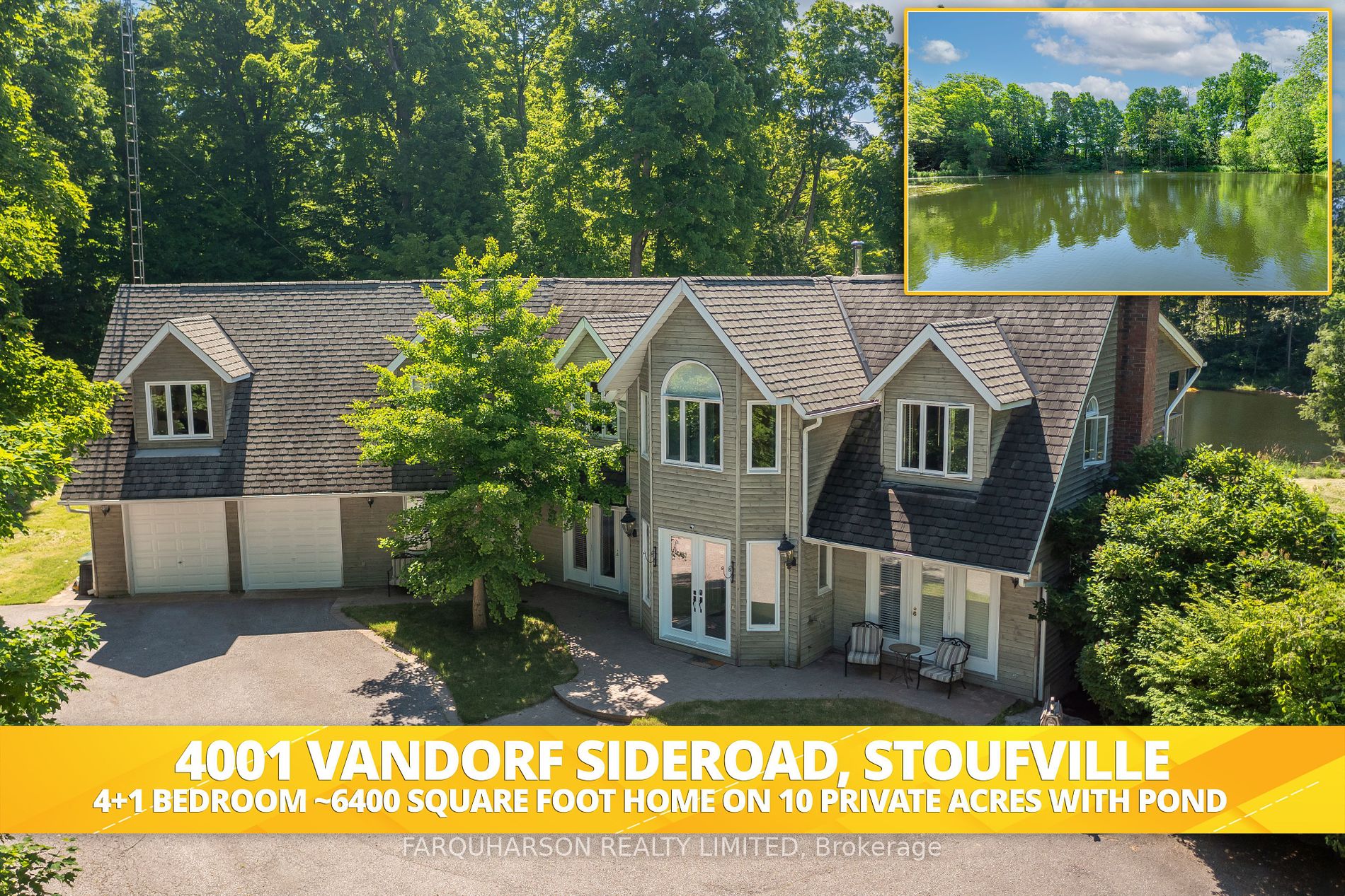 Detached house for sale at 4001 Vandorf Sdrd Whitchurch-Stouffville Ontario