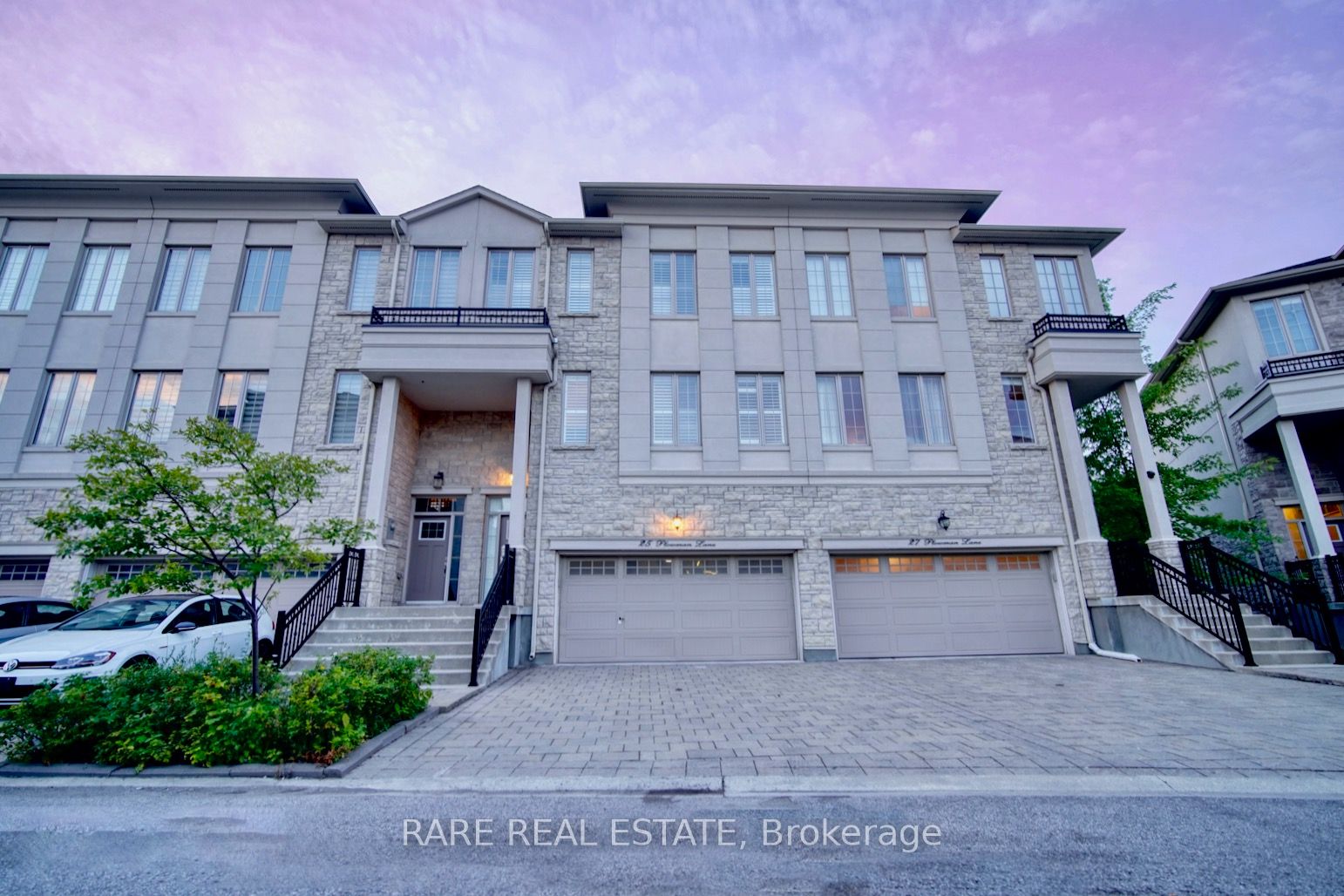 Att/Row/Twnhouse house for sale at 25 Plowman Lane Richmond Hill Ontario