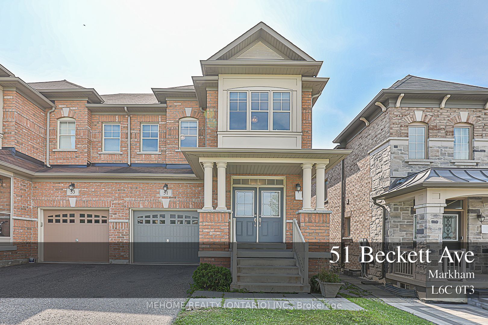 Semi-Detached house for sale at 51 Beckett Ave Markham Ontario