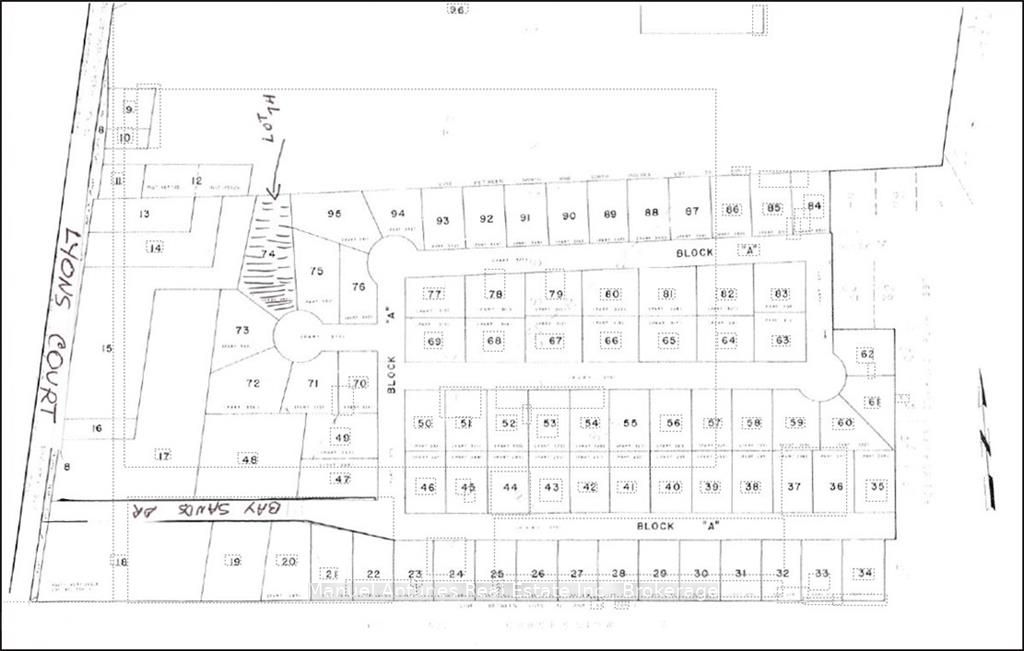 Vacant Land house for sale at LOT 74 BAY SANDS Dr Wasaga Beach Ontario