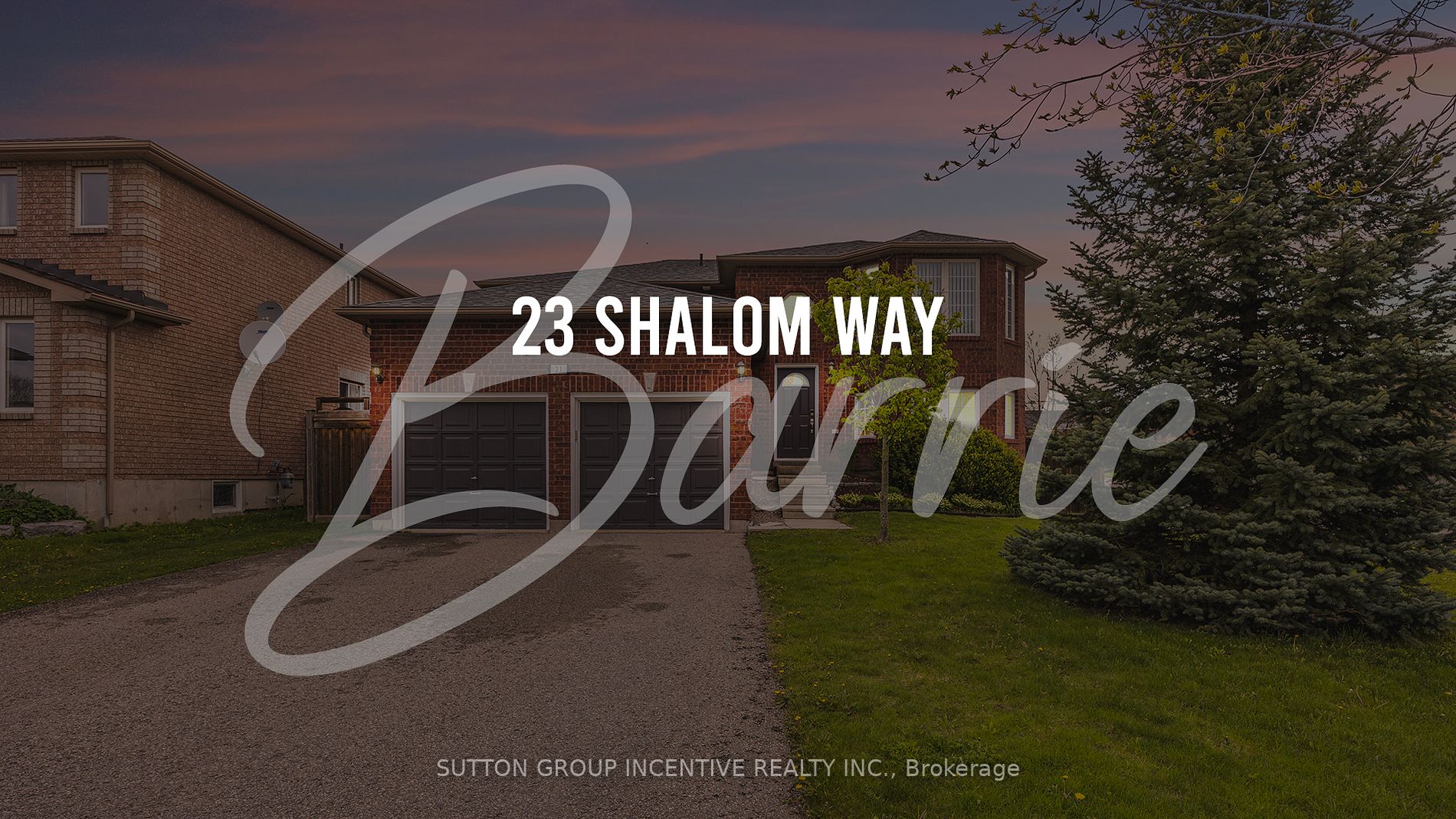 Detached house for sale at 23 Shalom Way Barrie Ontario