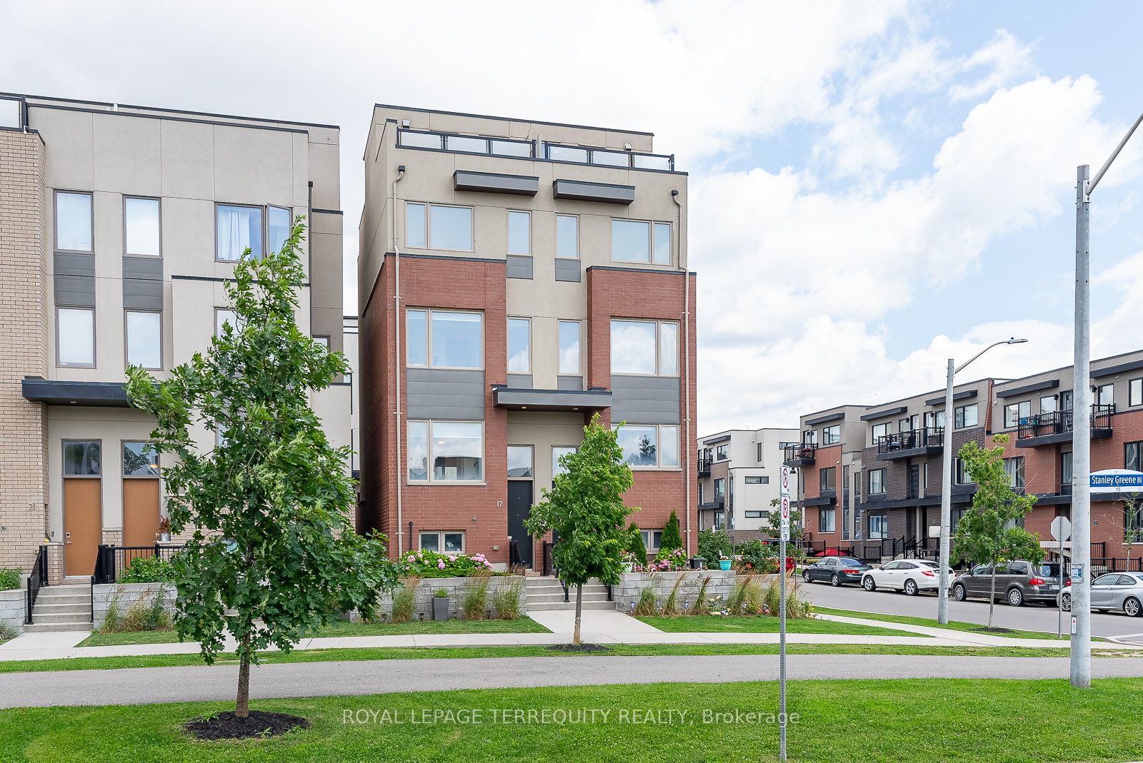 Semi-Detached house for sale at 17 Stanley Greene Blvd Toronto Ontario