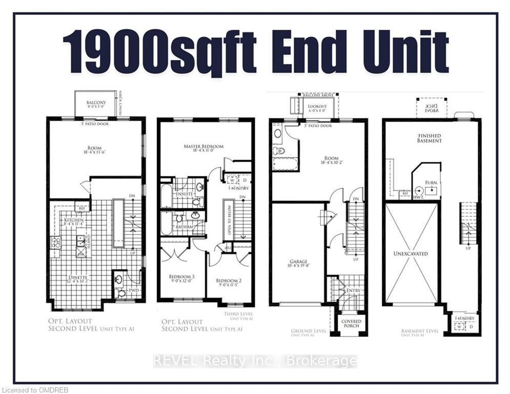 Att/Row/Twnhouse house for sale at 445 ONTARIO STREET SOUTH St S Milton Ontario