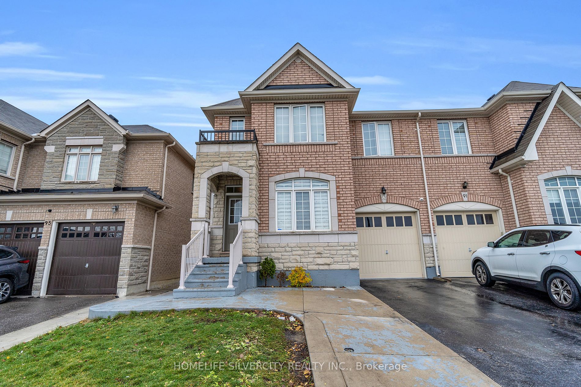 Semi-Detached house for sale at 93 Education Rd Brampton Ontario