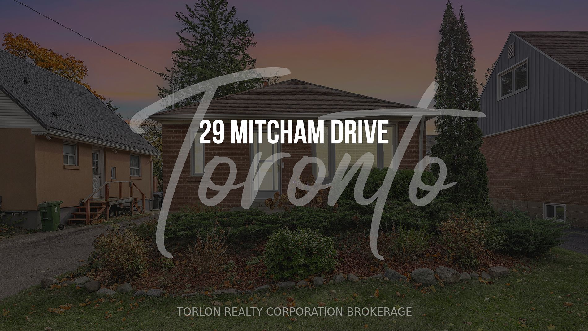 Detached house for sale at 29 Mitcham Dr Toronto Ontario