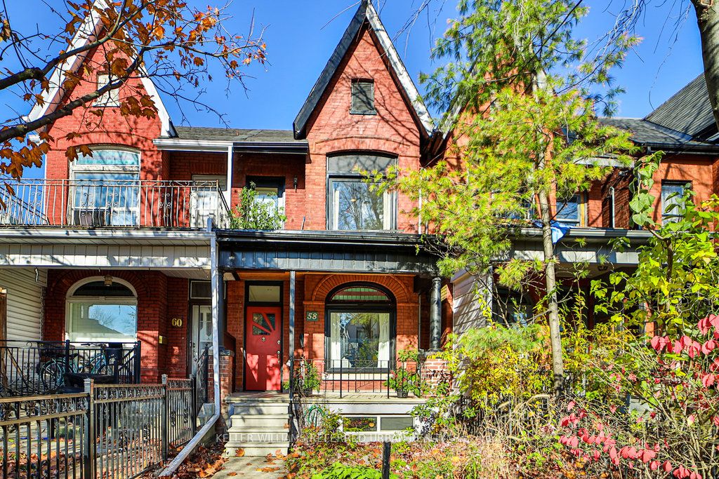 Att/Row/Twnhouse house for sale at 58 Fern Ave Toronto Ontario