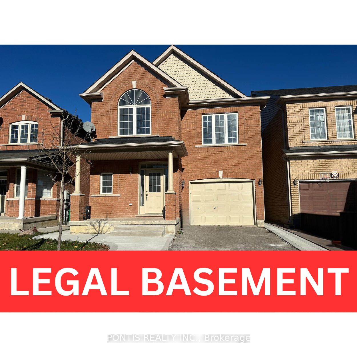 Detached house for sale at 25 Frostbite Lane Brampton Ontario