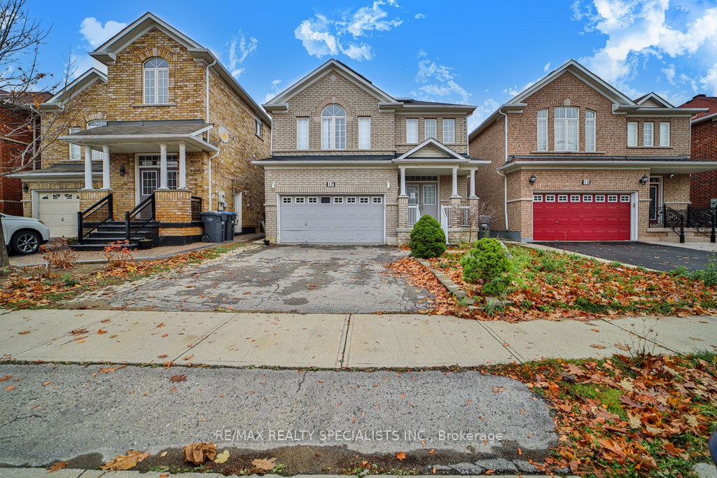 Detached house for sale at 17 Pathmaster Rd Brampton Ontario