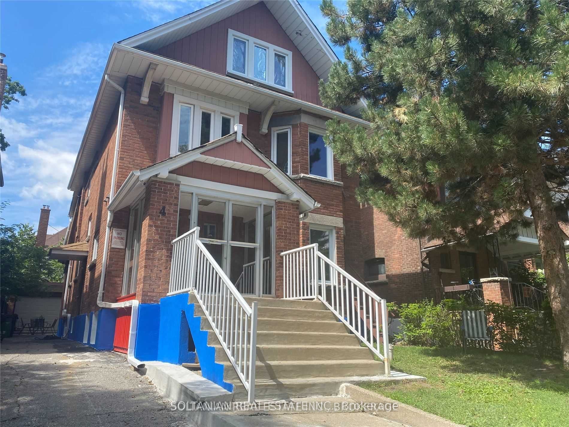 Multiplex house for sale at 4 Glenholme Ave Toronto Ontario