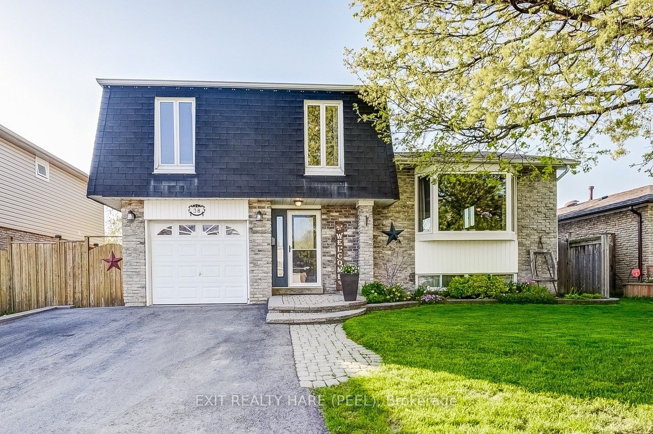Detached house for sale at 38 Greenmount Rd Brampton Ontario