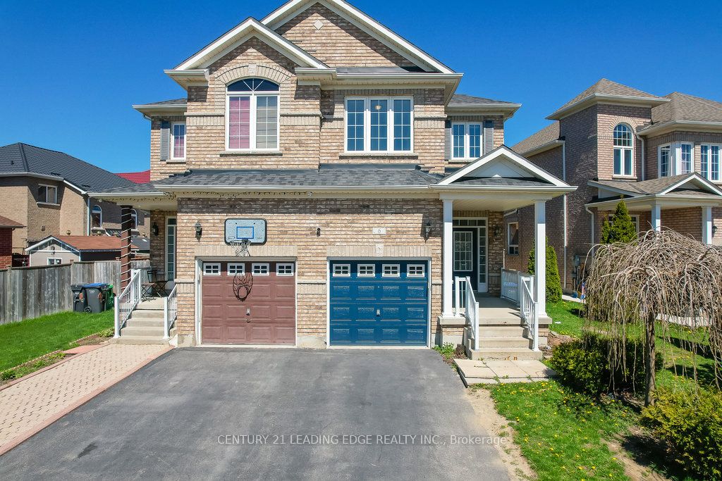 Semi-Detached house for sale at 6 Calm Water Cres Brampton Ontario