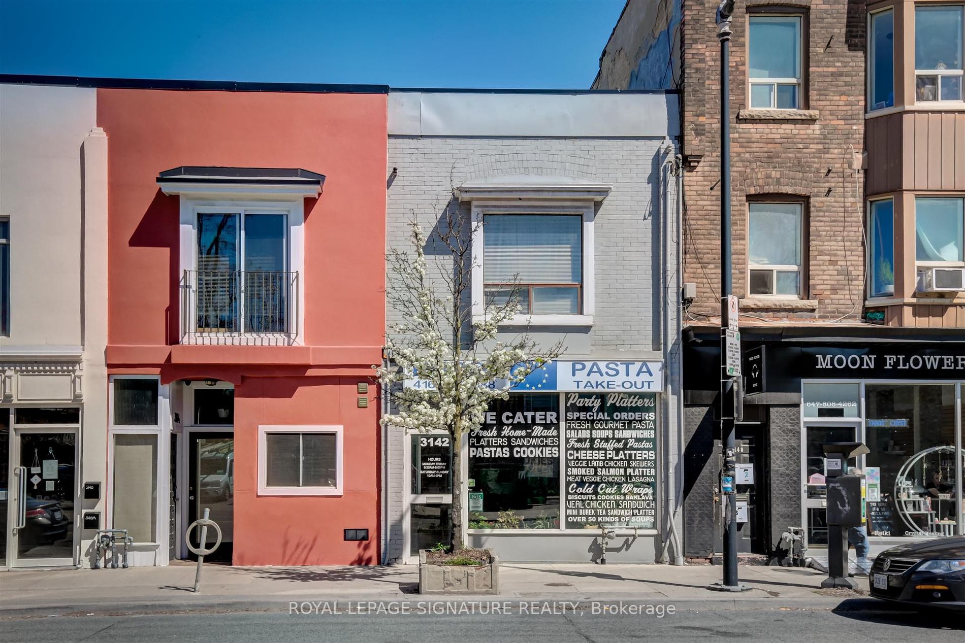 Store W/Apt/Office house for sale at 3142 Dundas St W Toronto Ontario