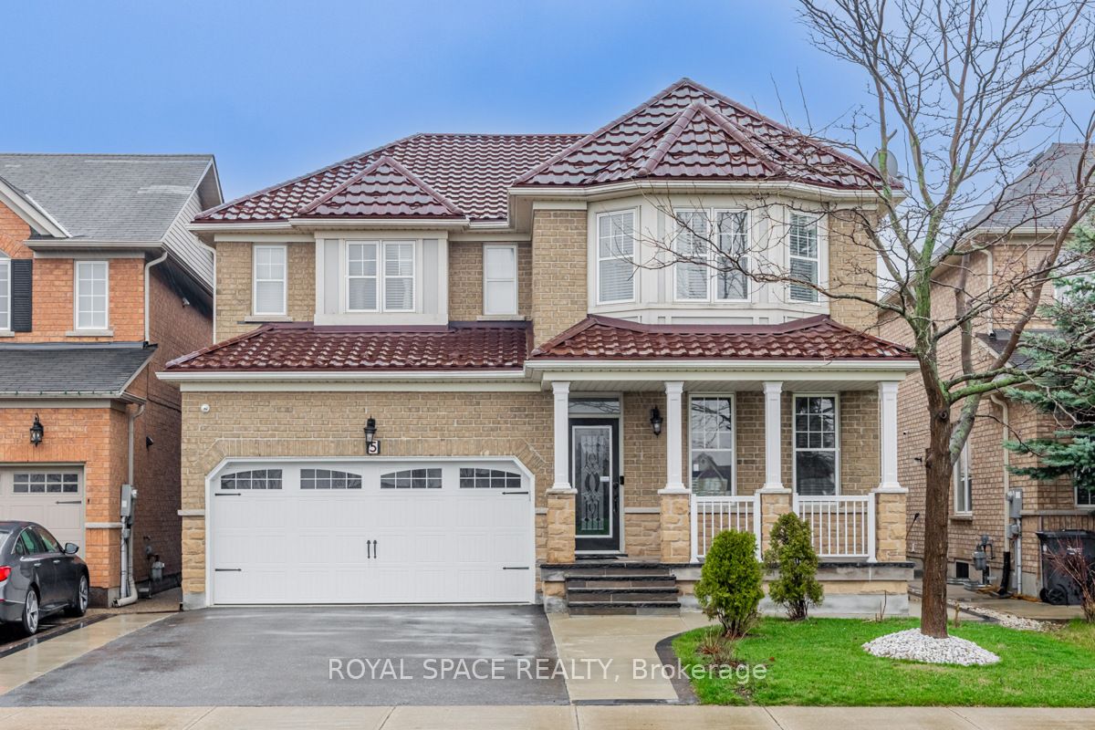 Detached house for sale at 5 Iron Block Dr Brampton Ontario