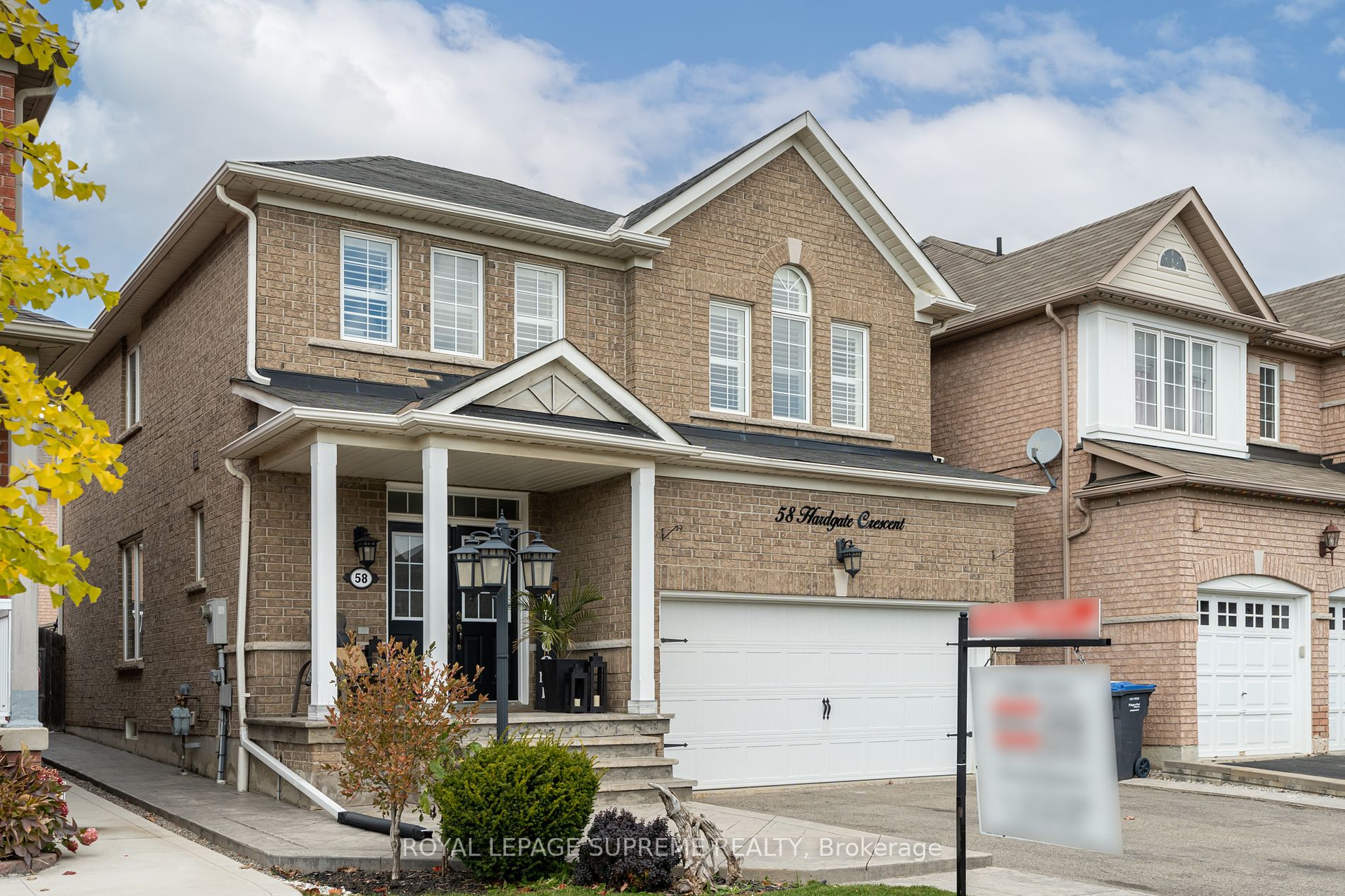 Detached house for sale at 58 Hardgate Cres Brampton Ontario