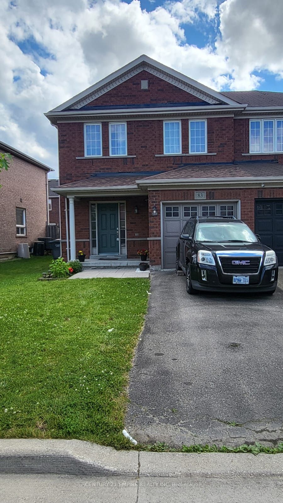 Semi-Detached house for sale at 83 Bushmill Circ Brampton Ontario