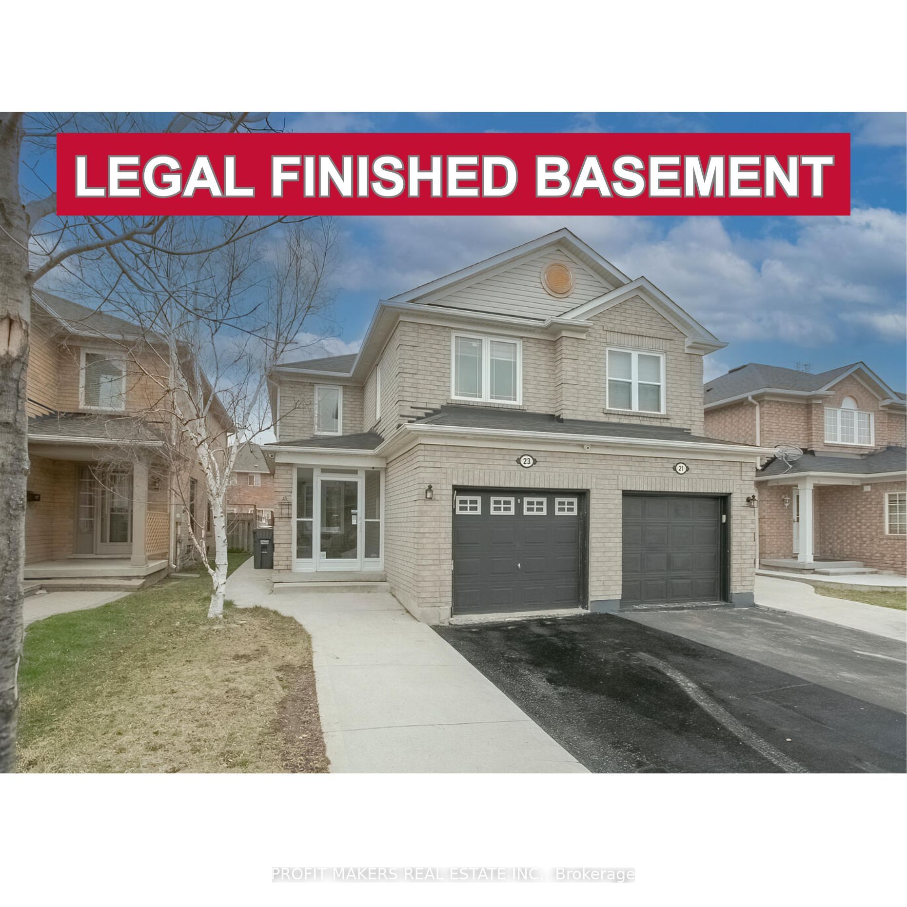 Semi-Detached house for sale at 23 Secord Cres Brampton Ontario