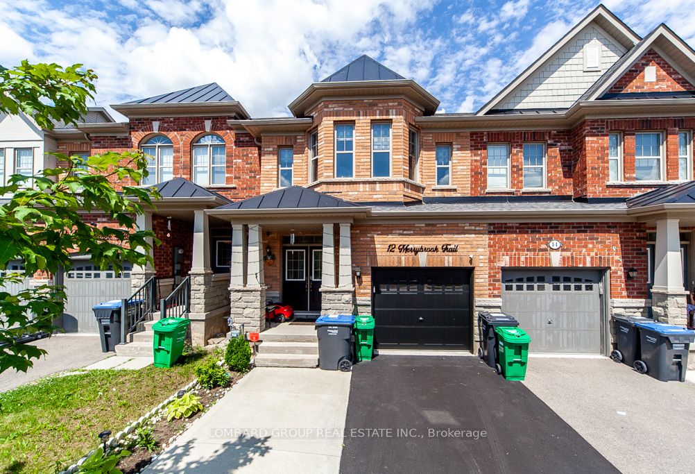 Att/Row/Twnhouse house for sale at 12 Merrybrook Tr Brampton Ontario