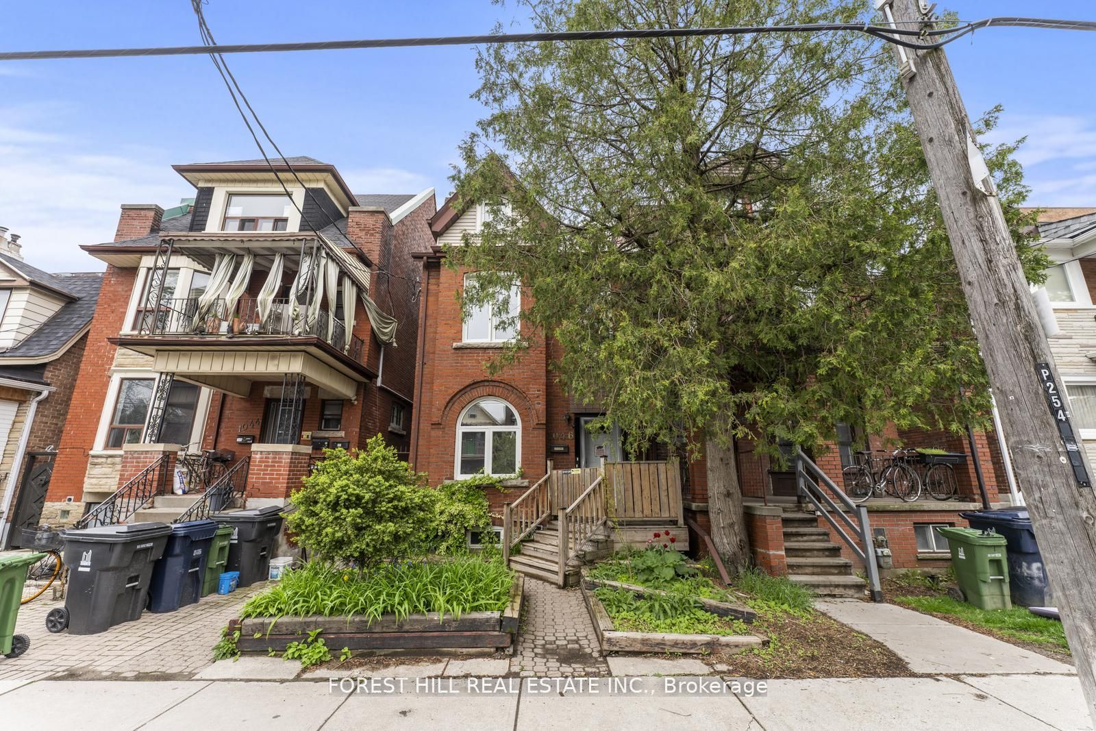 Duplex house for sale at 1046 Dovercourt Rd Toronto Ontario