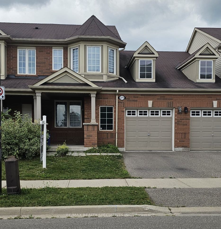 Att/Row/Twnhouse house for sale at 271 Mortimer Cres Milton Ontario