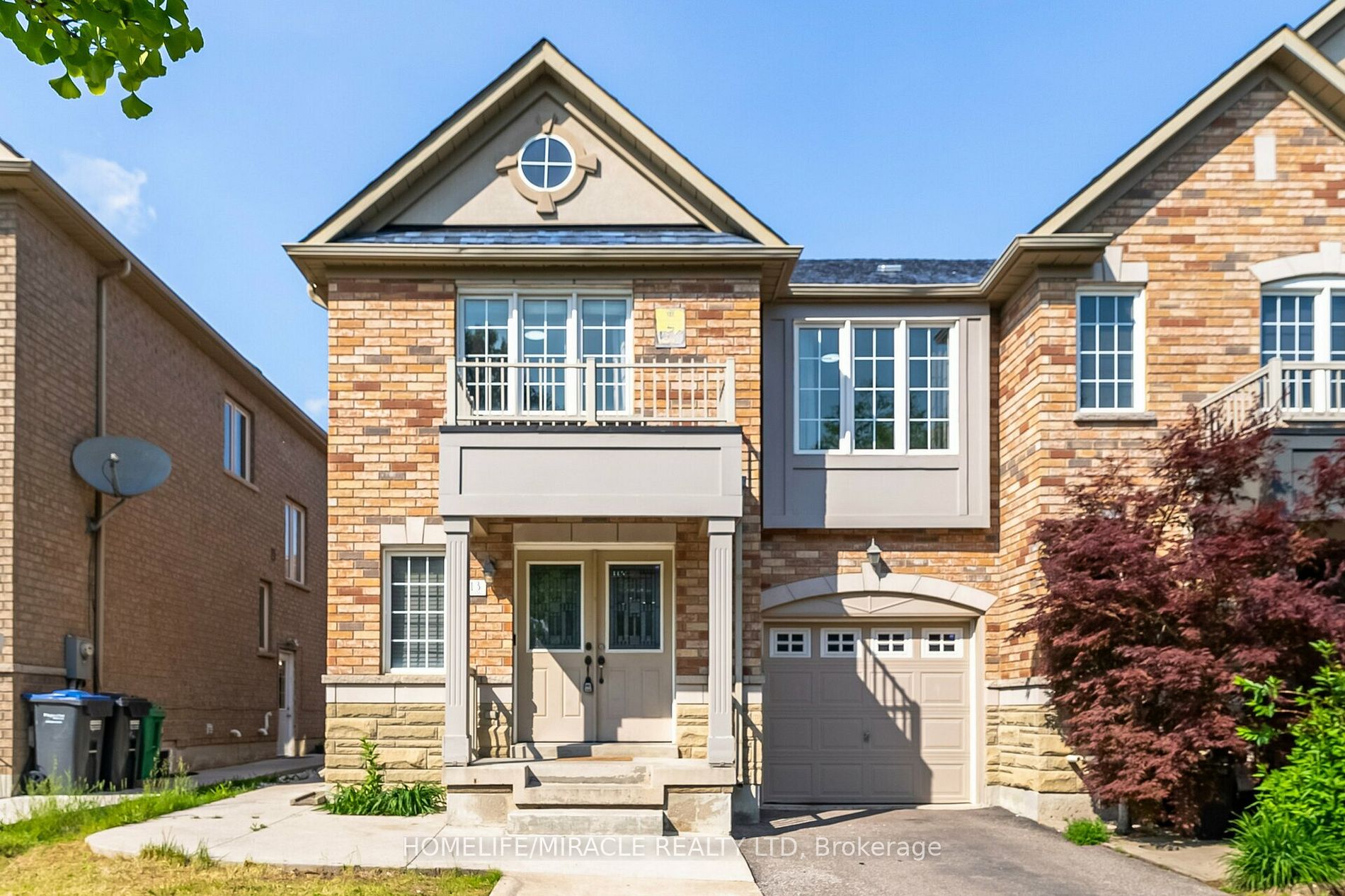 Att/Row/Twnhouse house for sale at 13 Nutwood Way Brampton Ontario