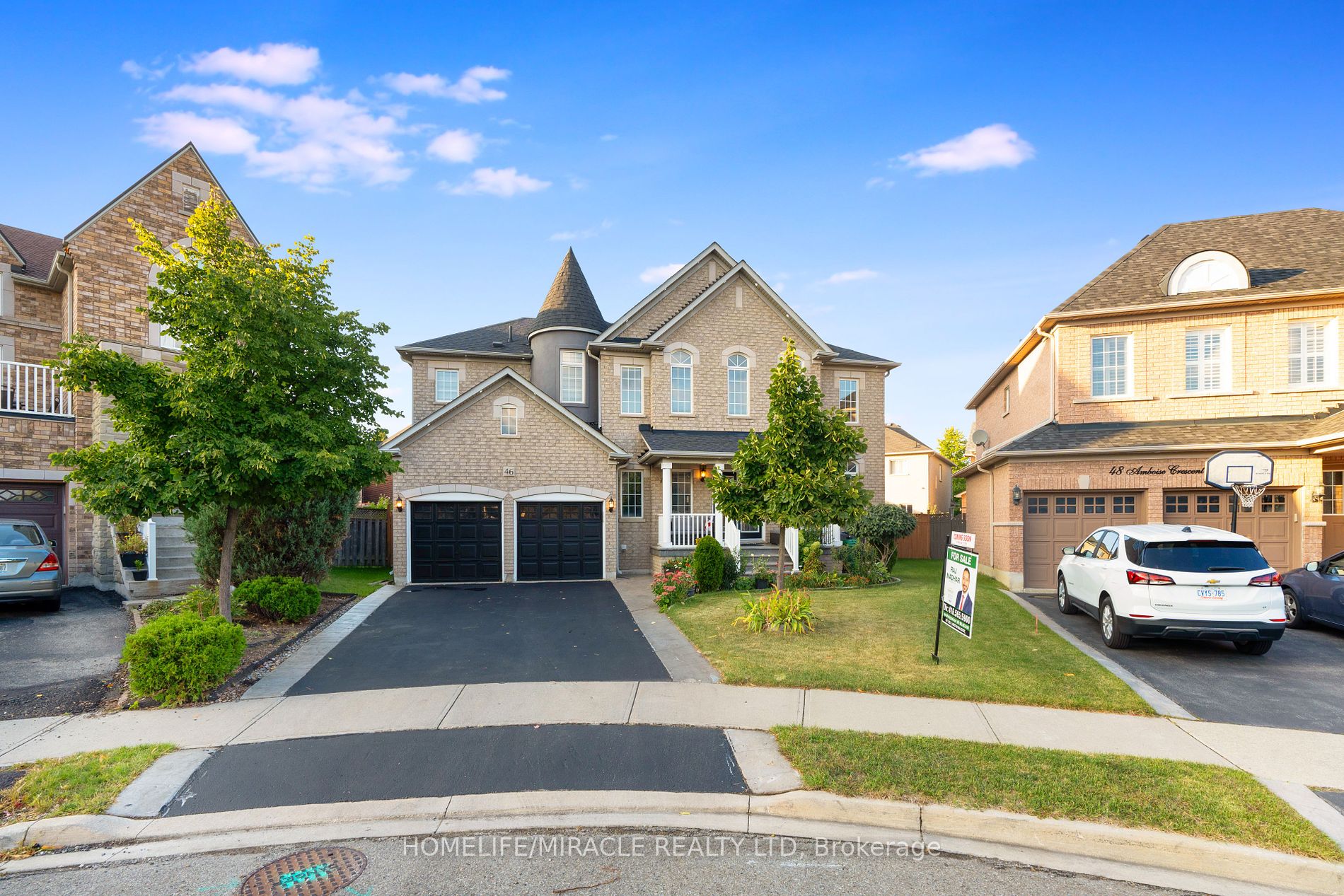 Detached house for sale at 46 Amboise Cres Brampton Ontario