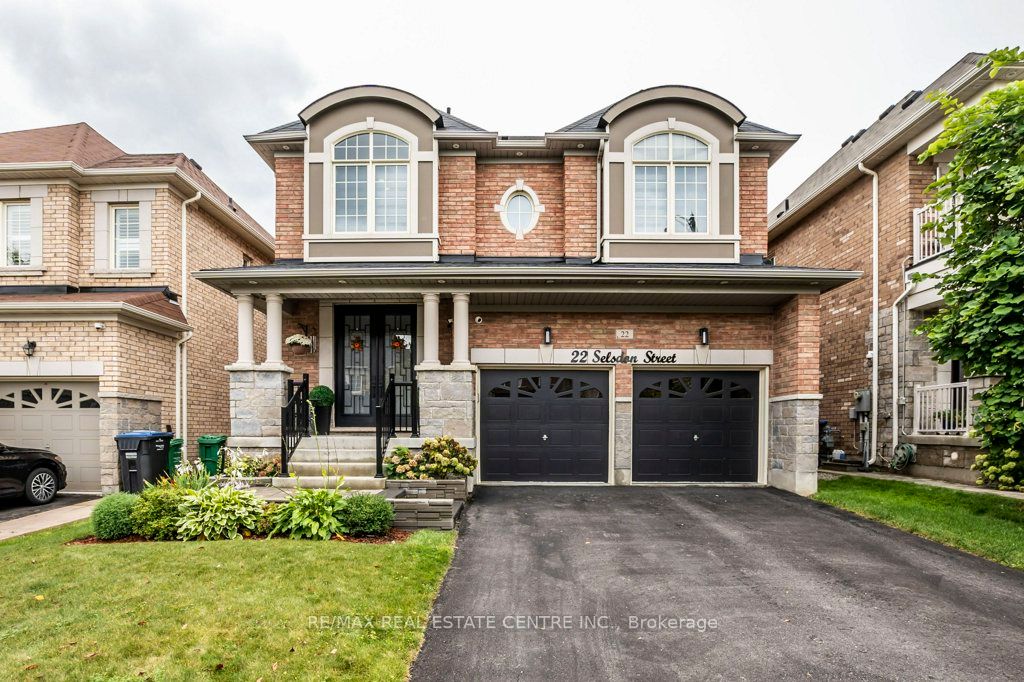 Detached house for sale at 22 Selsdon St Brampton Ontario