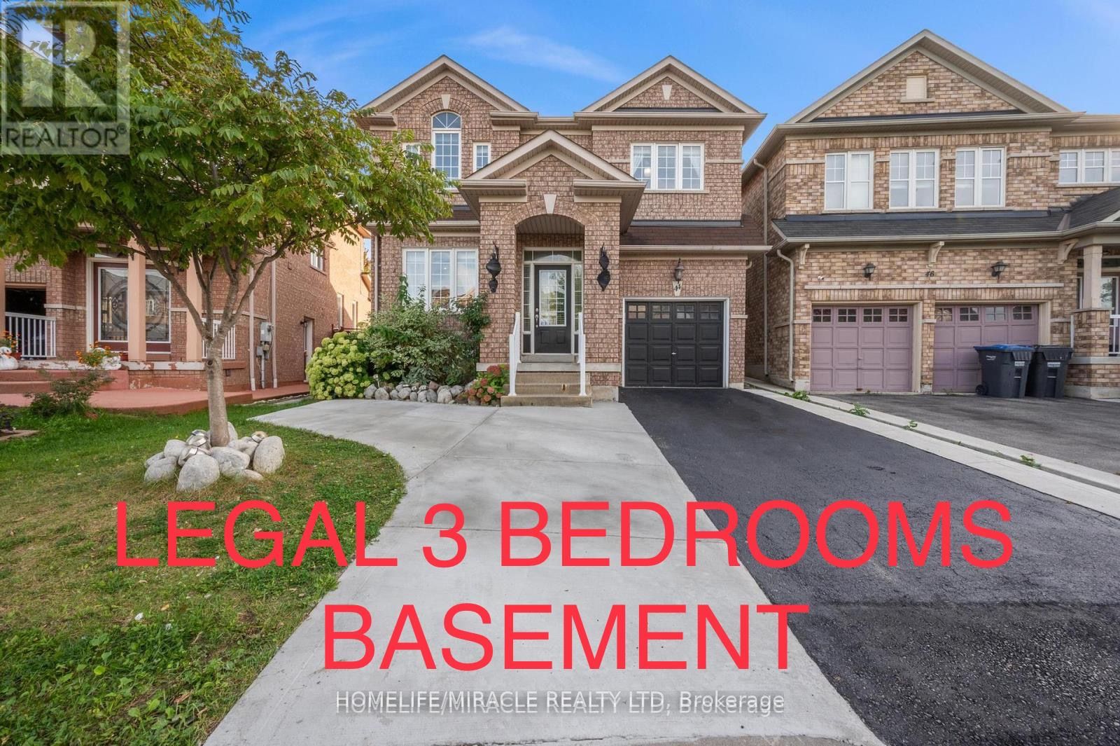 Detached house for sale at 44 Wellsprings Dr Brampton Ontario